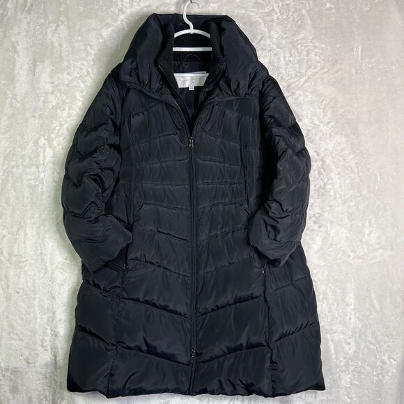 Jessica Simpson Woman’s Sz 2XL Winter Coat Down Quilted Black Water Proof Jacket - Picture 1 of 13